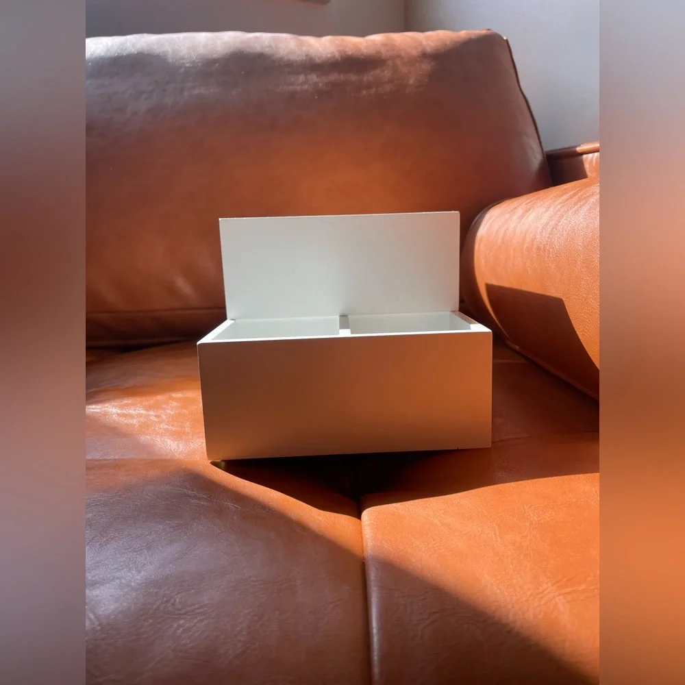 Modern White Storage Box